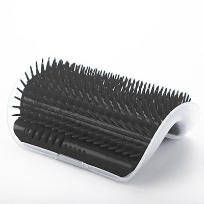 Pet cat Self Groomer Grooming Tool Hair Removal Brush Comb for Dogs Cats Hair Shedding Trimming Cat Massage Device with catnip - ren mart