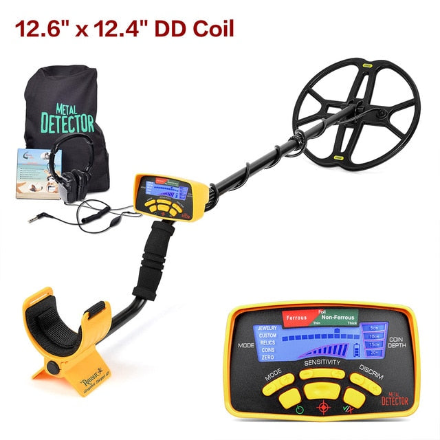 Underground Metal Detector Professional MD6350 Gold Digger Treasure Hunter MD6250 Updated MD-6350 Pinpointer LCD Display - ren mart