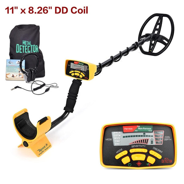 Underground Metal Detector Professional MD6350 Gold Digger Treasure Hunter MD6250 Updated MD-6350 Pinpointer LCD Display - ren mart