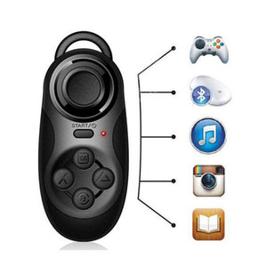 Mini Wireless Bluetooth Game Controller Joystick Gaming Gamepad for Android / iOS Moblie Smart Phone for iPhone for Samsung - ren mart