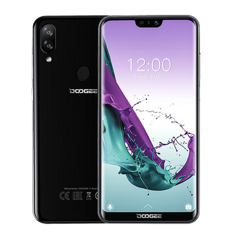 DOOGEE N10 Mobile Phone Octa-Core 3GB RAM 32GB ROM 5.84inch FHD+ 19:9 Display 16MP Front Camera 3360mAh Android 8.1 4G LTE 2019 - ren mart