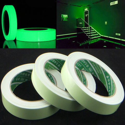 Reflective Tape Camping Equipment Hiking Accessories Outdoor Tools  Safety Car Stickers Light Luminous Warning Glow Night Tapes - ren mart