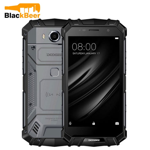 Doogee S60 Lite Mobile Phone IP68 Waterproof Rugged MT6750T Octa Core 4GB+32GB Android 7.0 5.2 Inch TouchScreen NFC Smartphone - ren mart