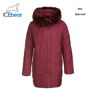 ICEbear 2019 new winter women's down coat fashion warm female parkas brand women's clothing  D4YY83020Y - ren mart