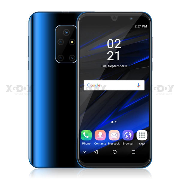 XGODY Dual 3G Sim Smartphone Android 9.0 5.5" 18:9 Full Screen 1GB 4GB MTK6580 Quad Core 5MP Camera 2200mAh Mobile Phone - ren mart