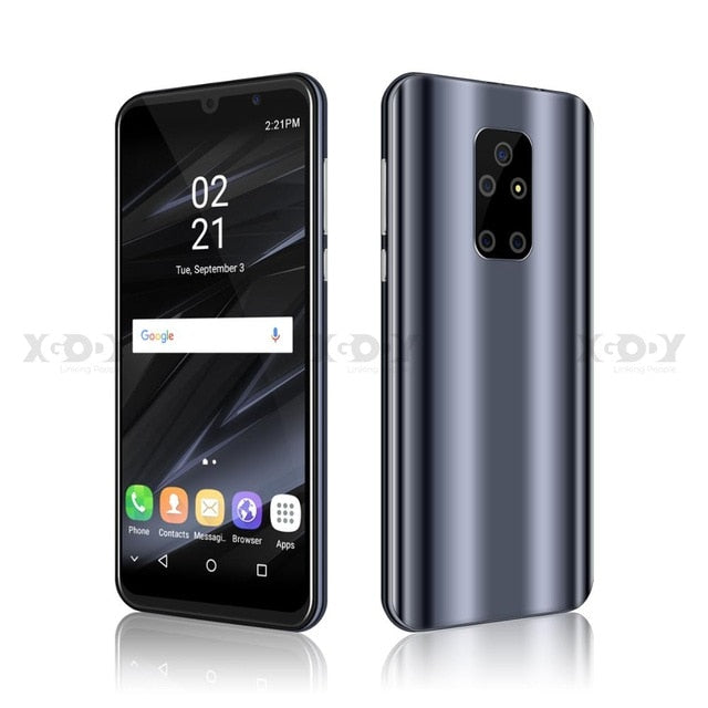 XGODY Dual 3G Sim Smartphone Android 9.0 5.5" 18:9 Full Screen 1GB 4GB MTK6580 Quad Core 5MP Camera 2200mAh Mobile Phone - ren mart