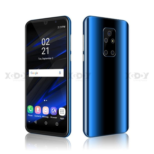 XGODY Dual 3G Sim Smartphone Android 9.0 5.5" 18:9 Full Screen 1GB 4GB MTK6580 Quad Core 5MP Camera 2200mAh Mobile Phone - ren mart