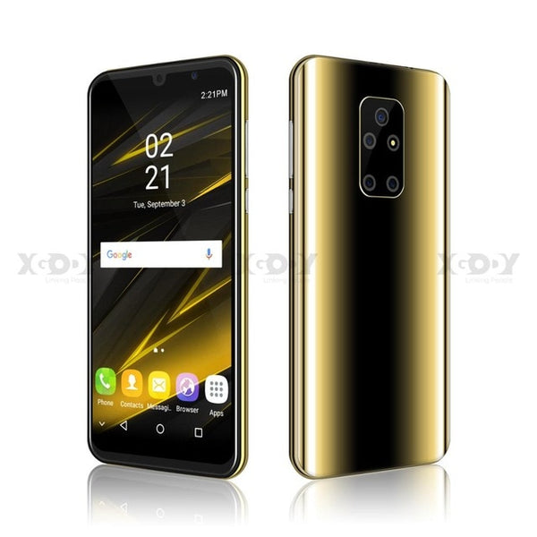 XGODY Dual 3G Sim Smartphone Android 9.0 5.5" 18:9 Full Screen 1GB 4GB MTK6580 Quad Core 5MP Camera 2200mAh Mobile Phone - ren mart