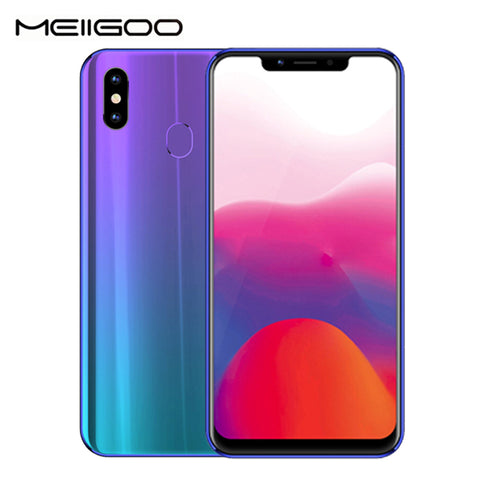 MEIIGOO S9 4G Smartphone 6.18" 19:9 Mobile Phone Android 8.1 4GB+32GB Octa Core Face Fingerprint Unlock OTG Cell Phones 5000mAh - ren mart