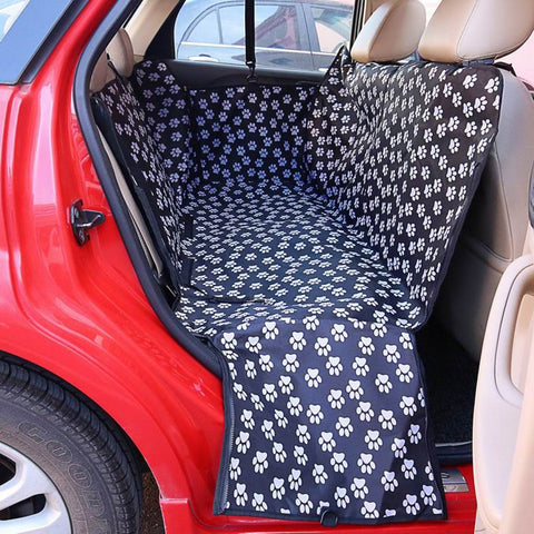 Pet carriers Oxford Fabric Car Pet Seat Cover Dog Car Back Seat Carrier Waterproof Pet Hammock Cushion Protector Dropshipping - ren mart