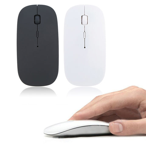 1600 DPI USB Optical Wireless Computer Mouse 2.4G Receiver Super Slim Mouse For PC Laptop - ren mart