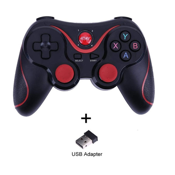 Terios T3 X3 Wireless Joystick Gamepad Game Controller bluetooth BT3.0 Joystick For Mobile Phone Tablet TV Box Holder - ren mart