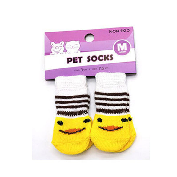 Cotton Rubber Sole Non-slip Breathable Washable Pet Dog Socks For Big Dog Outdoor Sport Dog Socks Winter - ren mart