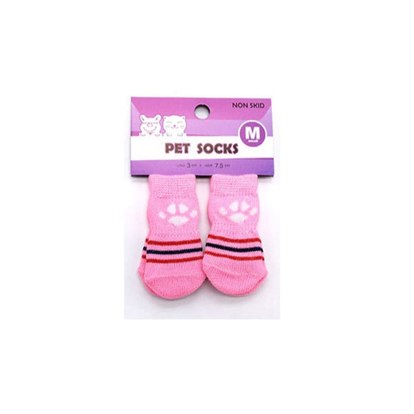 Cotton Rubber Sole Non-slip Breathable Washable Pet Dog Socks For Big Dog Outdoor Sport Dog Socks Winter - ren mart