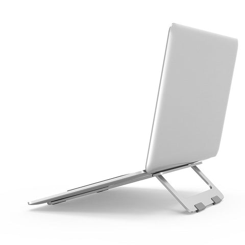 Laptop Foldable Stand Aluminum Adjustable Desktop Tablet Holder Desk Table Mobile Phone Stand For iPad Macbook Pro Air Notebook - ren mart