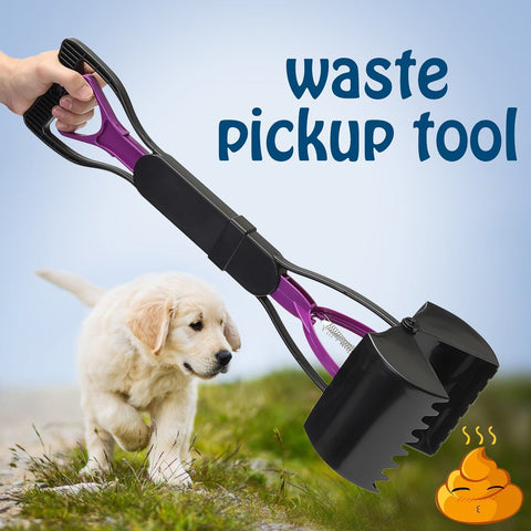 600mm Products For Dogs Poop Pick Up Scooper Wipe Long Handles Poop Dog Pooper Cleaning Bags Poop Waste Pickup Tool - ren mart